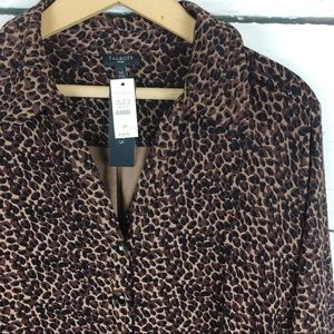 Talbots Animal Print Dress
